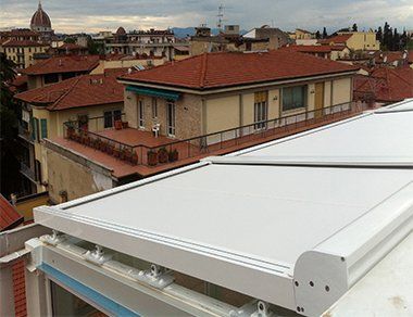 Tenda per attico
