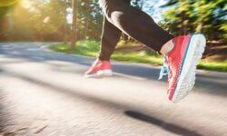 Woman Jogging Down — Chiropractic Care in Fort lauderdale, FL