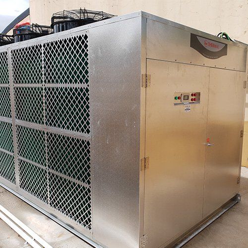 A Heat Pump Machine — Pool Heat Pumps in Gympie, QLD