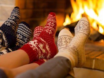 Comfortable fireplace — Fuel Delivery in Epsom, New Hampshire