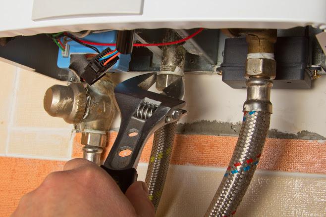 Tankless Gas Pipe — Seattle, WA — Aurora Plumbing & Electric Tankless Gas Pipe — Seattle, WA — Aurora Plumbing & Electric