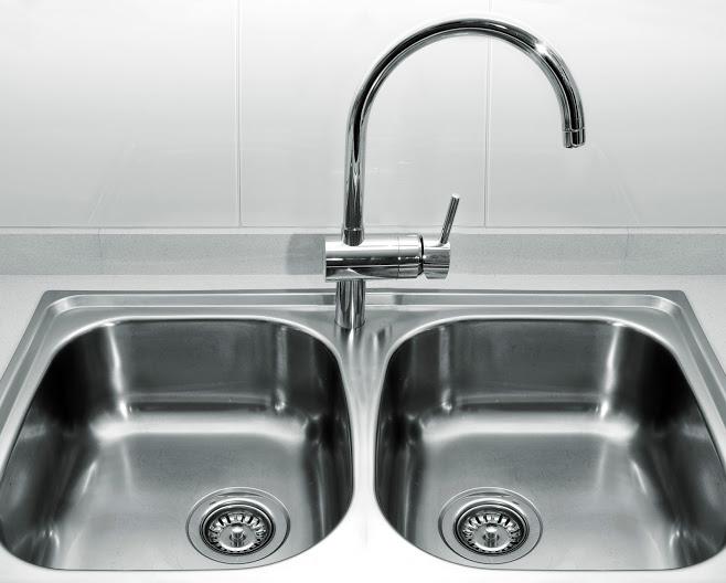 Stainless Kitchen Sink — Seattle, WA — Aurora Plumbing & Electric Stainless Kitchen Sink — Seattle, WA — Aurora Plumbing & Electric