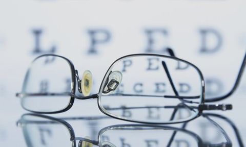 Oval rimmed glasses