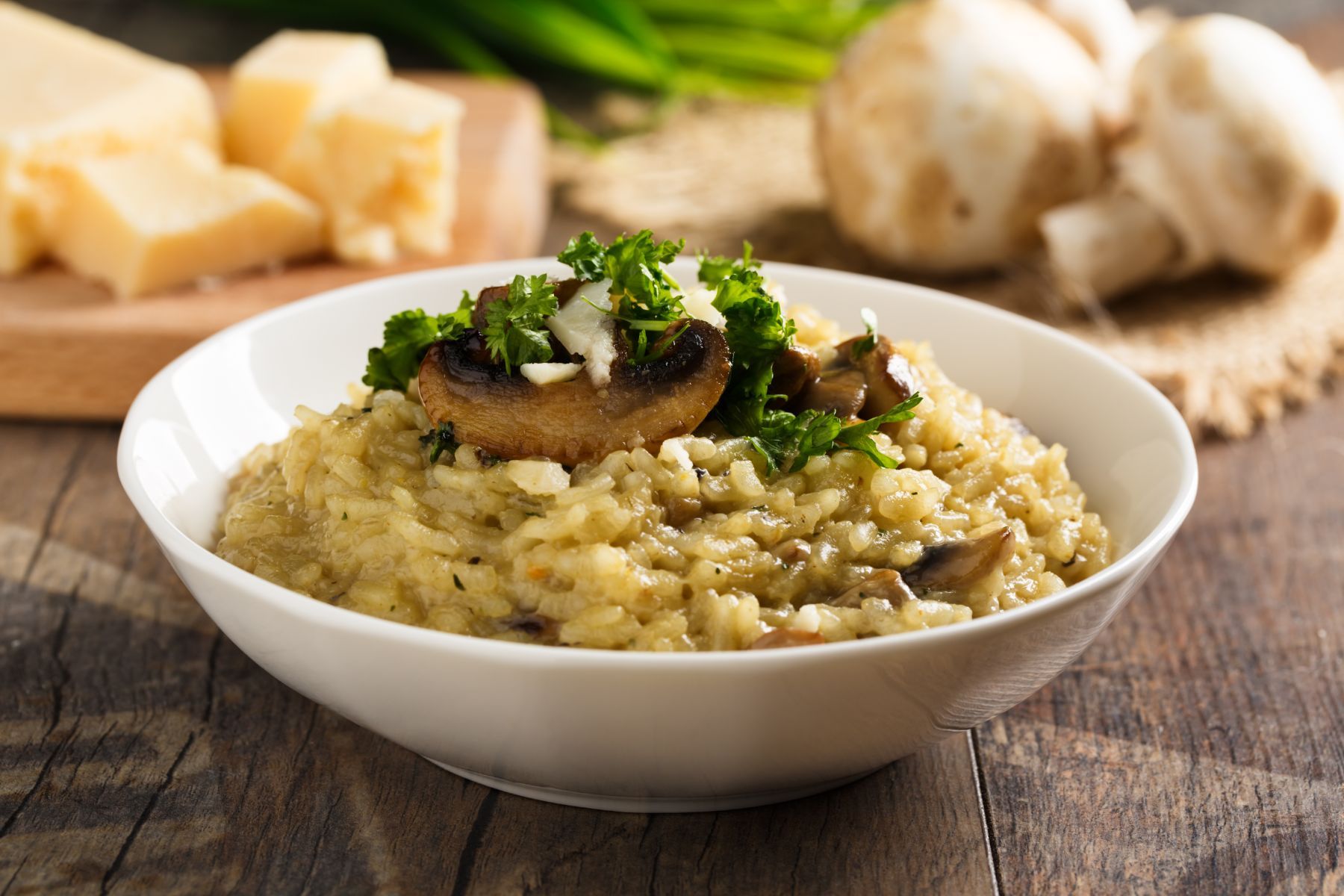 risotto ai funghi