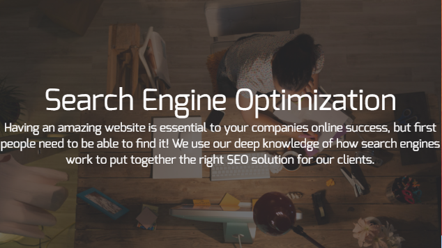A poster that says search engine optimization on it