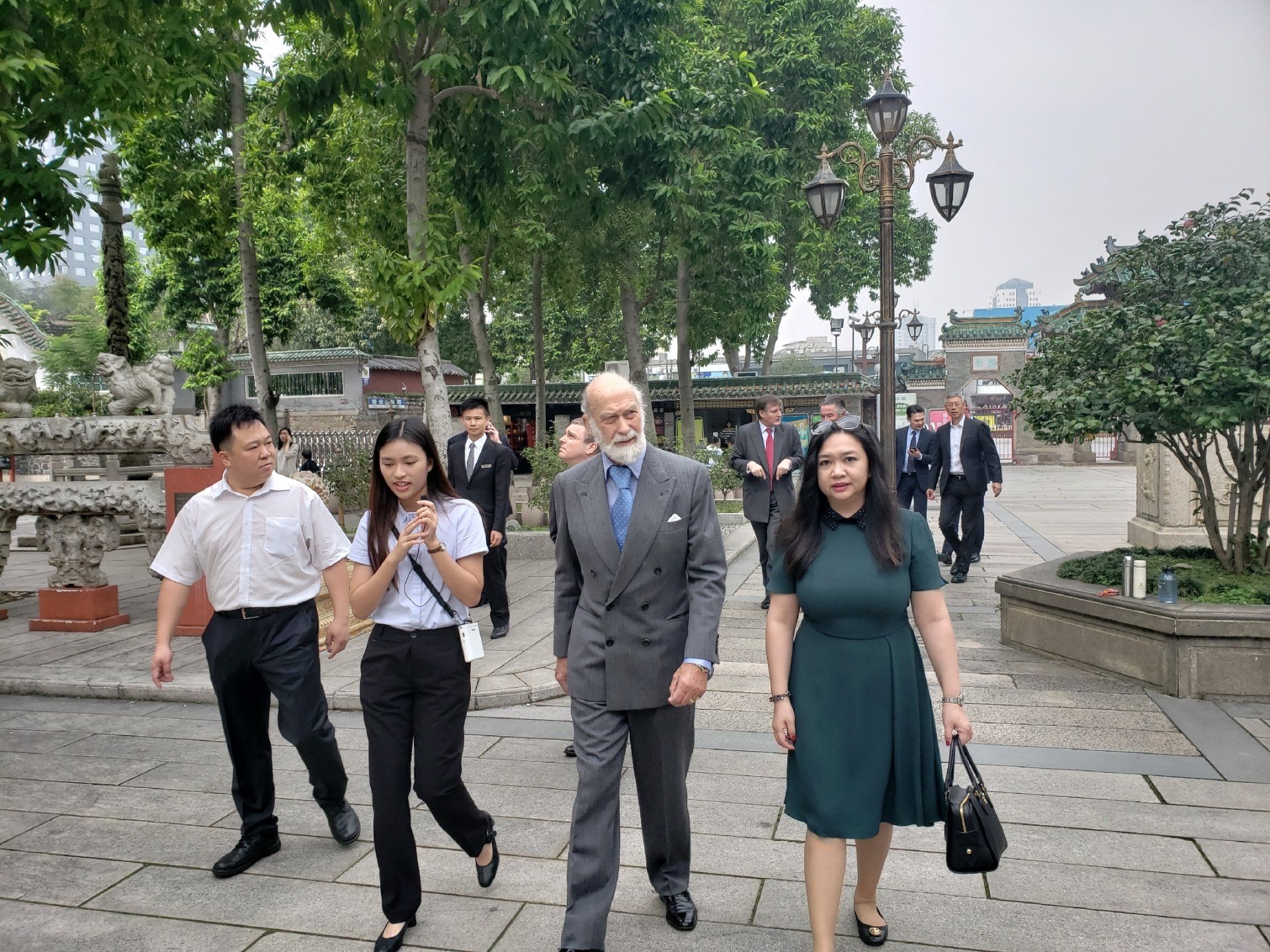 2018 Foshan Shunde Visit with HRH Prince Michael of Kent 36