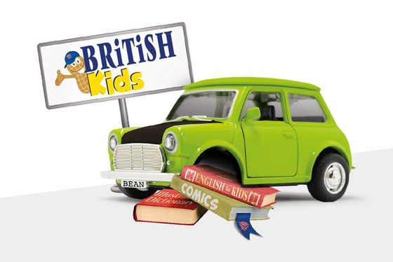 immagine pubblicitaria british school kids