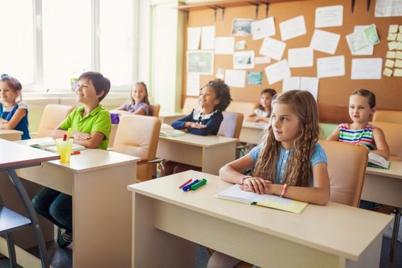 classe di bambini