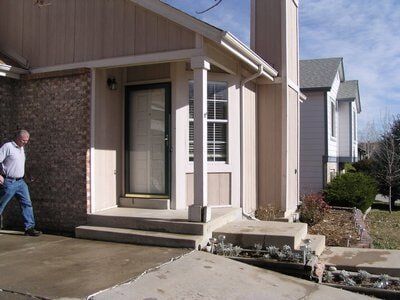 After drive way renovation — Concrete patios in Brighton, CO