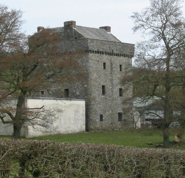 Drumcoltran Tower near Kirkgunzeon