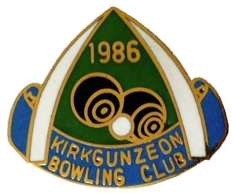 Kirkgunzeon Bowling Club Badge Kirkgunzeon Bowling Club Badge