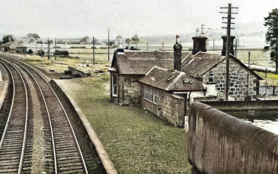 Kirkgunzeon Railway Station pictured shortly after closure in 1965. Kirkgunzeon Railway Station pictured after closure in 1965.
