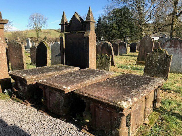 Grave of Rev James Heron Grave of Rev James Heron Kirkgunzeon