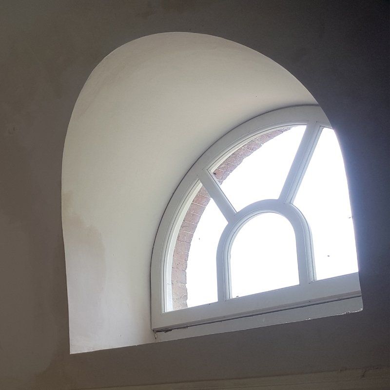 Lime Plastered wall