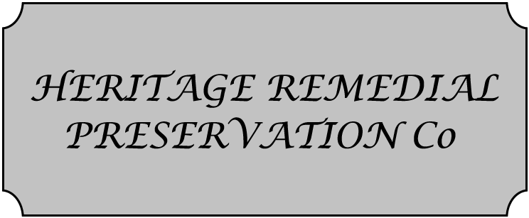 Heritage Remedial Preservation Co logo Heritage Remedial Preservation Co logo