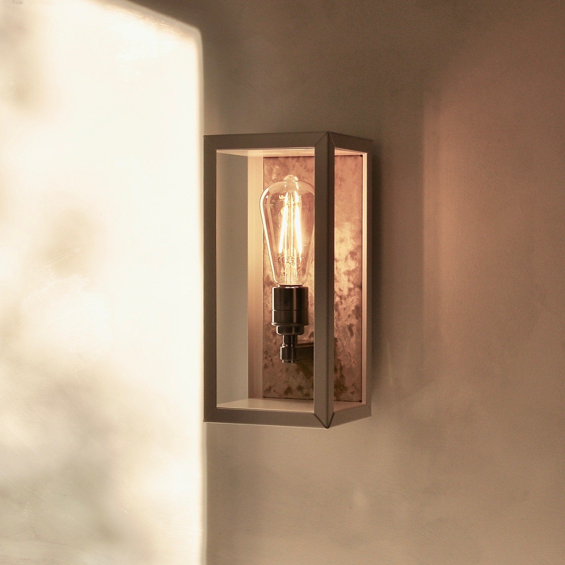 Bespoke Wall Light  With Velvet Back Plate