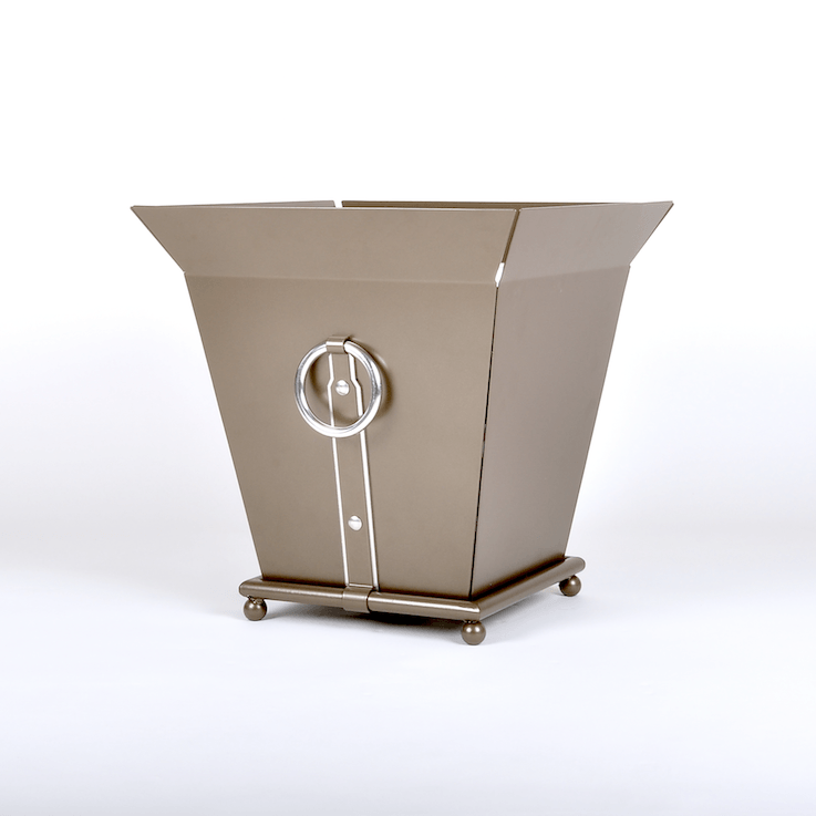 Large Ring Planter in Bronze