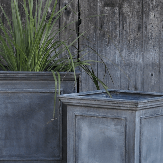 Belgian Square Planters Moulding Detail