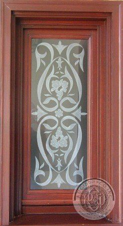 etched glass