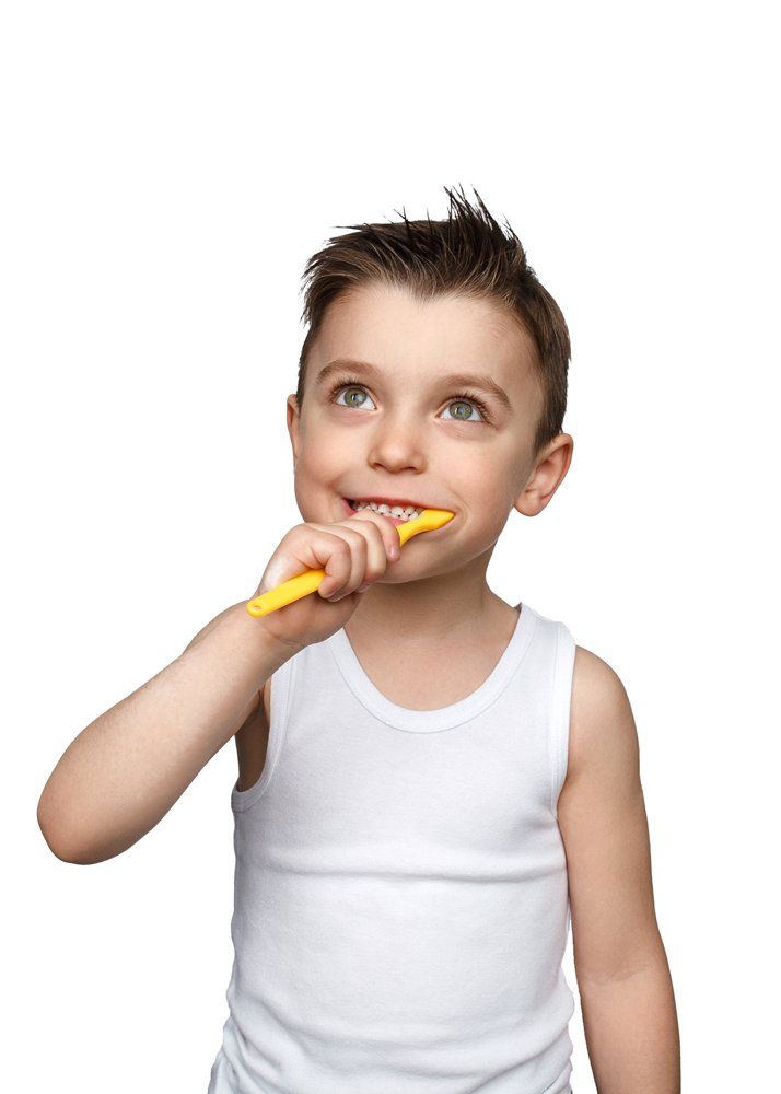 Dreaming Boy Brushing Teeth — North Platte, NE — States Dental P.C.