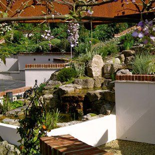 beautiful back garden