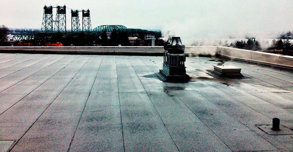 flat roof installation 