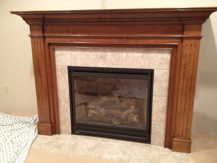 New gas fireplace installation near Amherst, NY