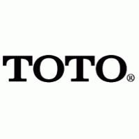 TOTO logo, black text on a white background.