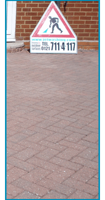 Garden cleaning - Solihull - Jetwashing - walkway Garden cleaning - Solihull - Jetwashing - walkway