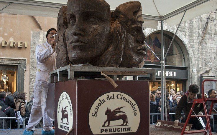 Sculture di cioccolato