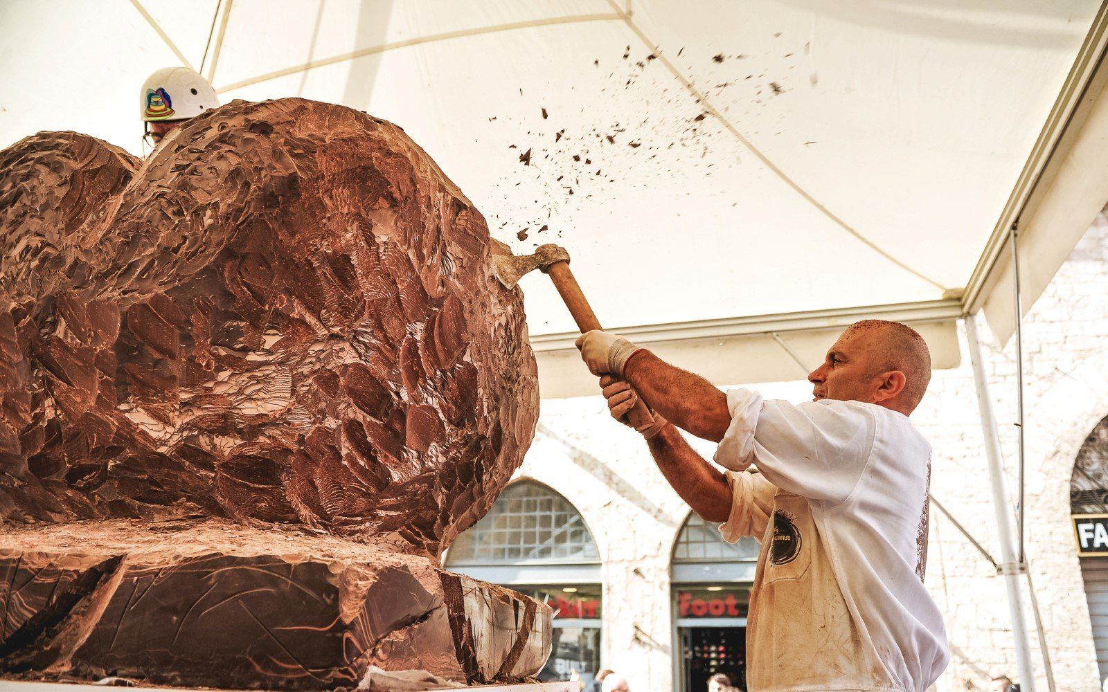 Scultura in cioccolato