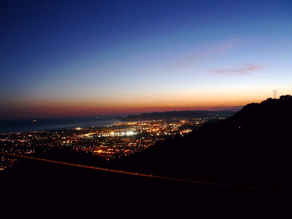 Versilia al tramonto