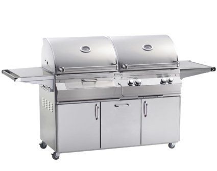 Fire Magic Gas Charcoal Grill