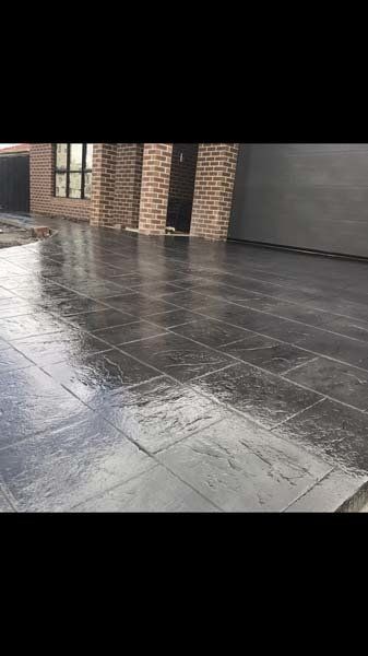 shiny concrete