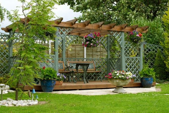 Progettazione giardini, aiuole, terrazze