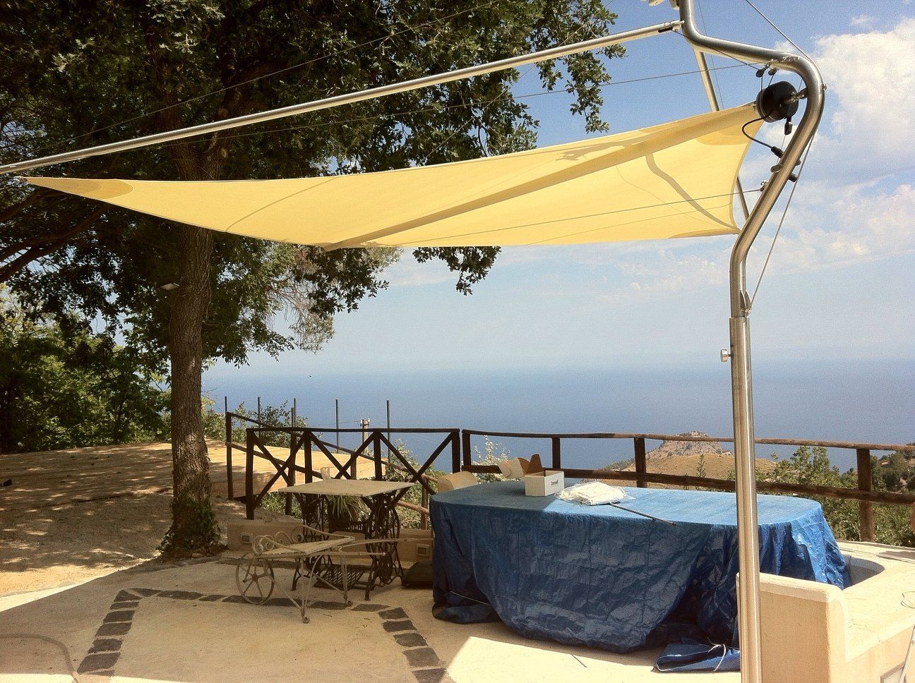 vela tenda da sole