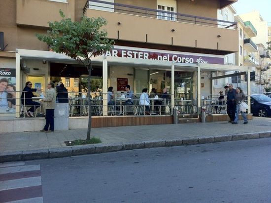 pergolato per un bar
