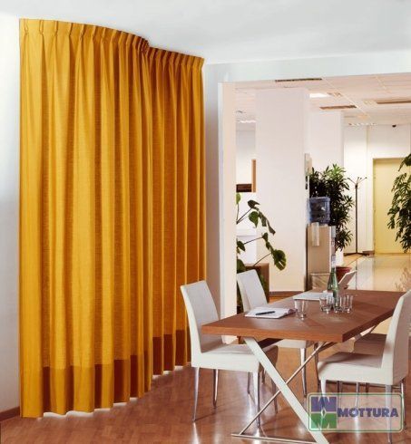 tenda a strappo per sala da pranzo