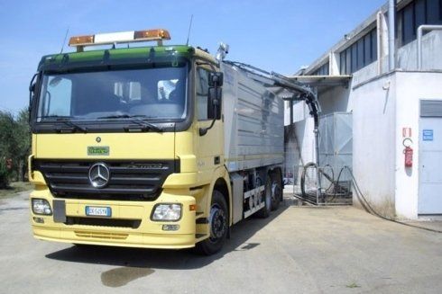 Un camion per lo spurgo