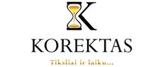 Korektas, UAB logotipas