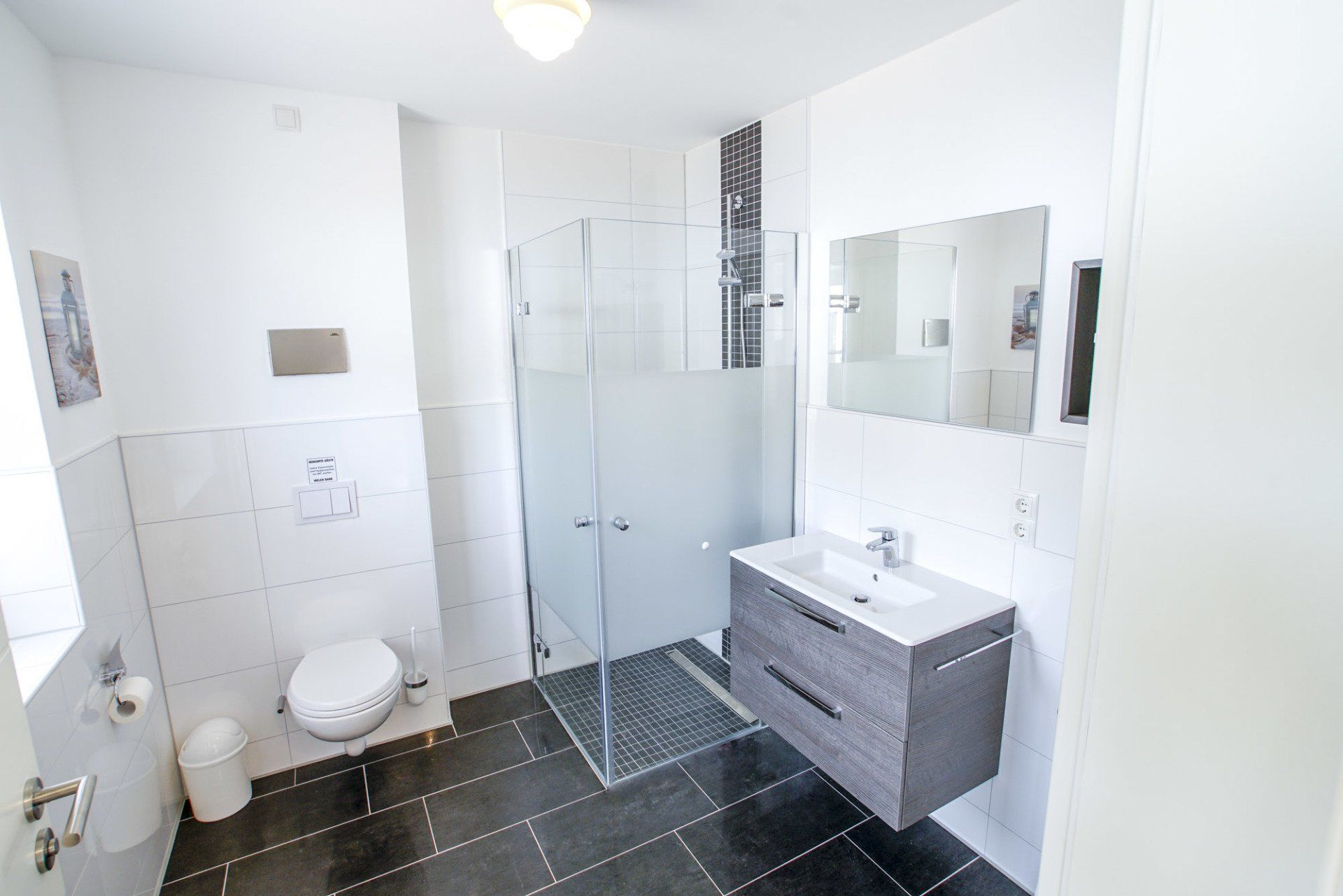 Badezimmer in Ferienhaus 14.