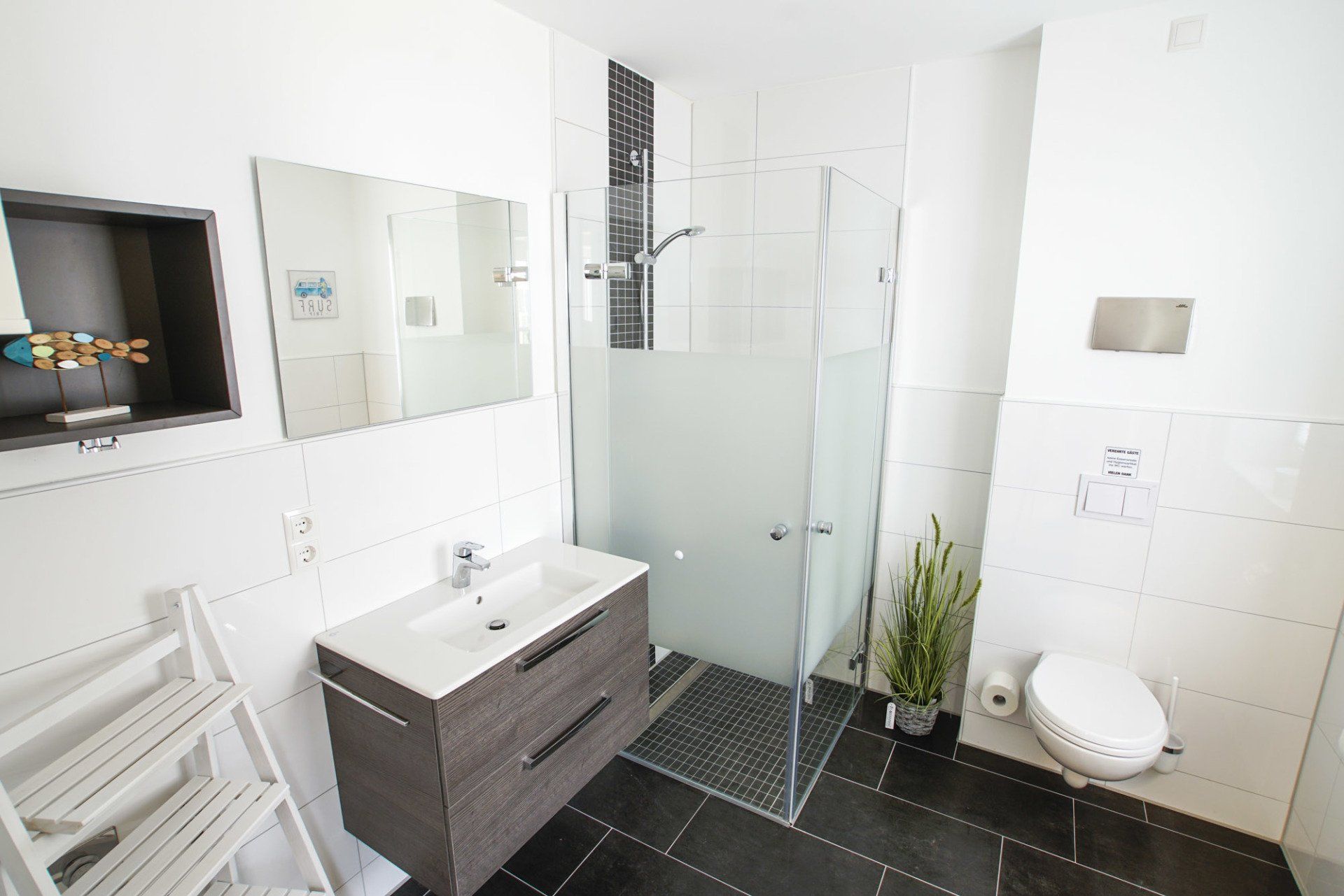 Badezimmer in Ferienhaus 15.
