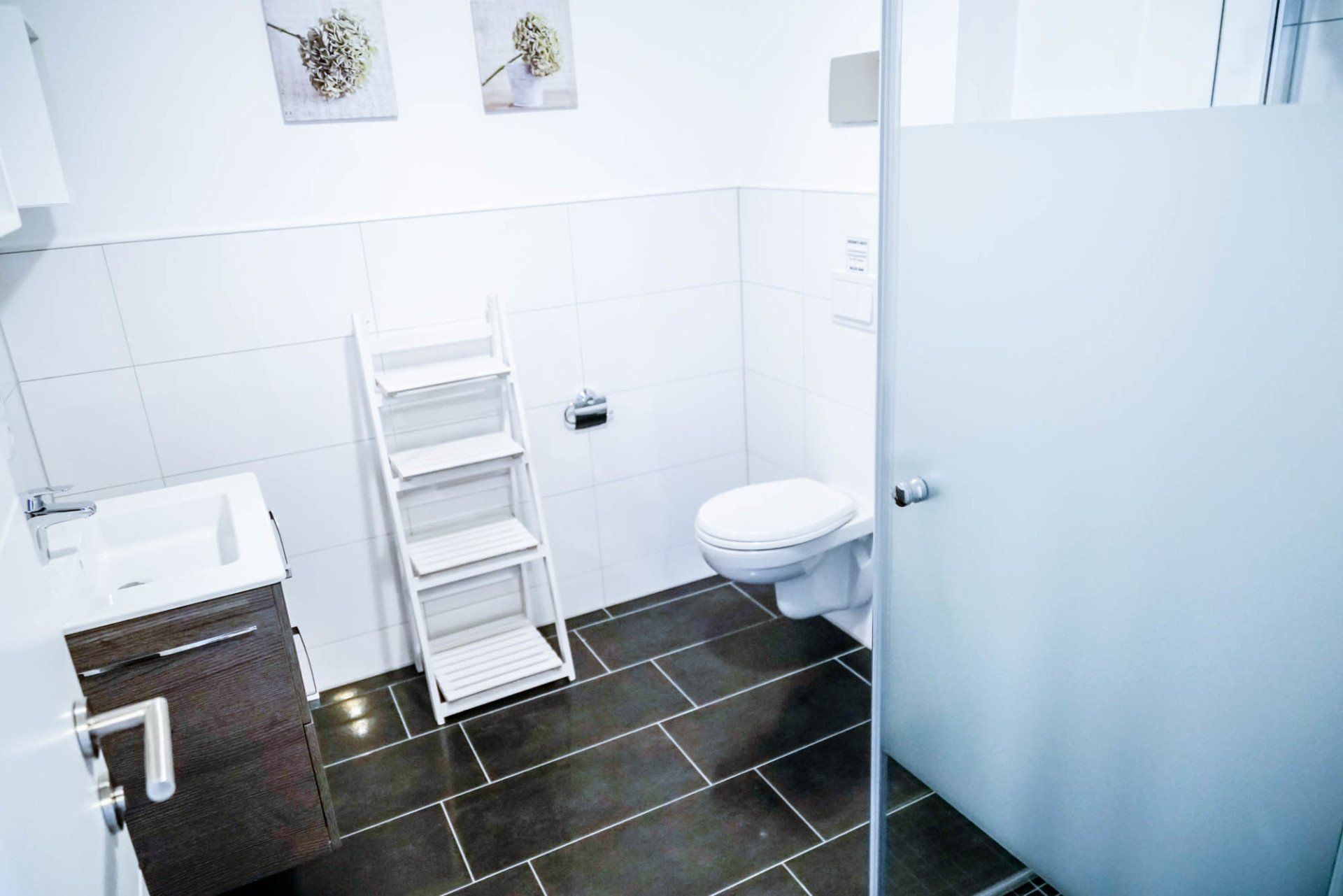 Badezimmer in Ferienwohnung 3