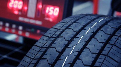 New car tyres