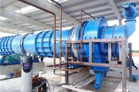 Wood Charcoal Making Machine