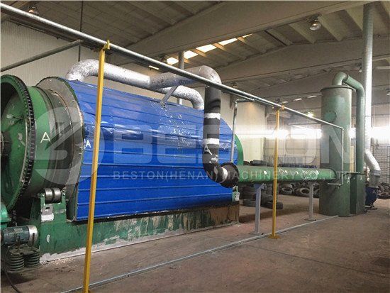 Tyre Pyrolysis Plant