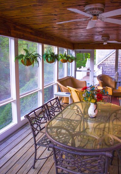 Porch Contractors — Two Wood Seats in Loveland, OH