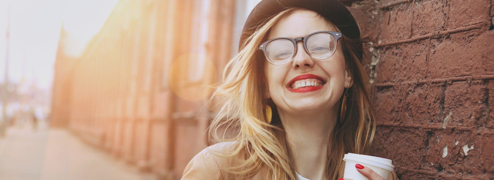 Smiling lady