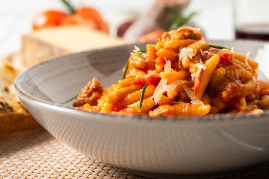 piatto di pasta sardo