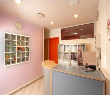 Reception dello studio dentistico